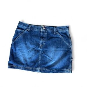 Vintage Tommy Jeans Mini Denim Skirt